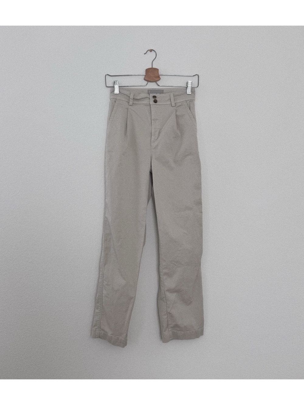 NWT everlane the pleated chino pant